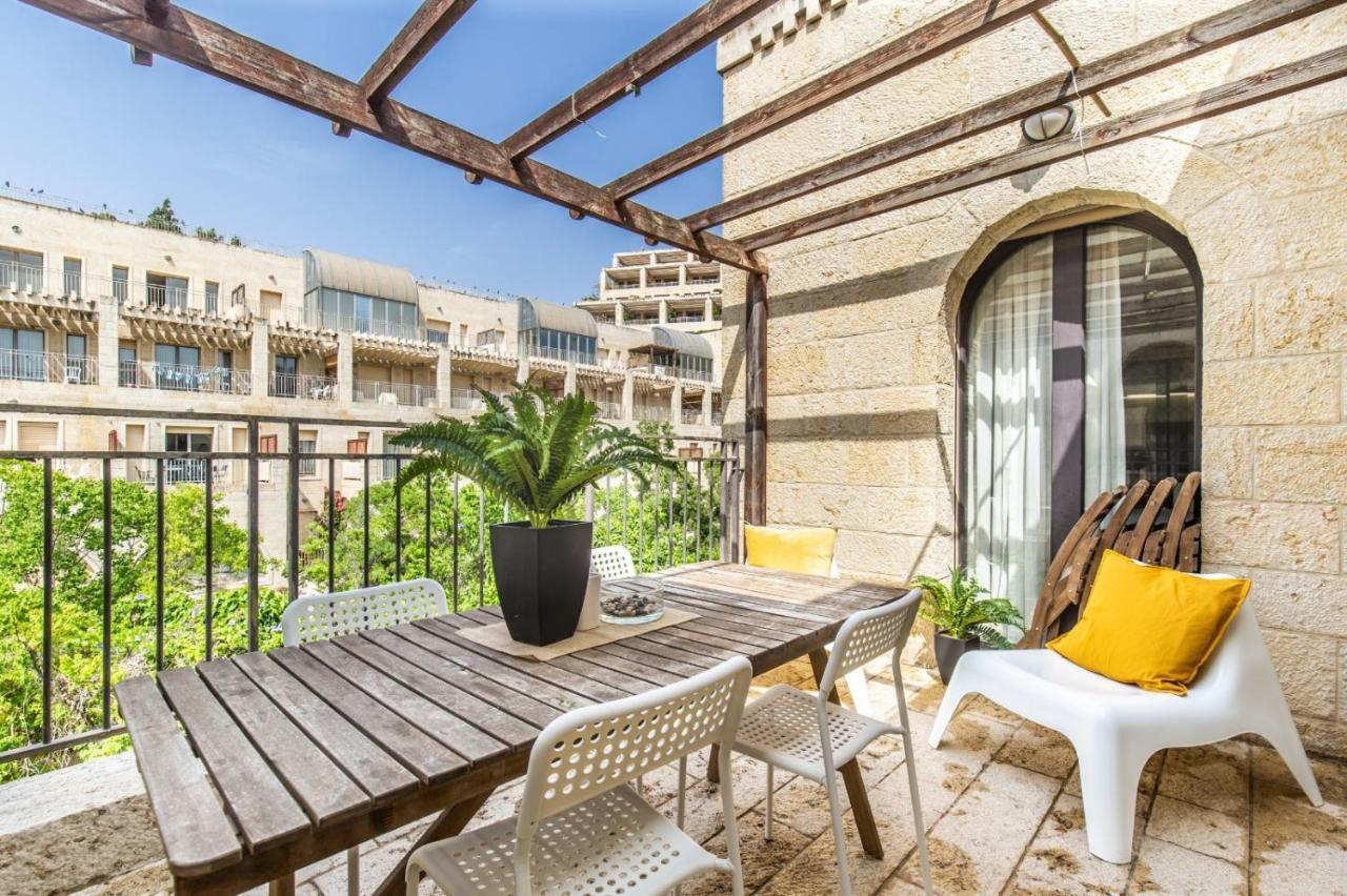 ✦Luxury 2 Bdr David'S Village Apartment ✦ Mamilla Baitulmaqdis Luaran gambar